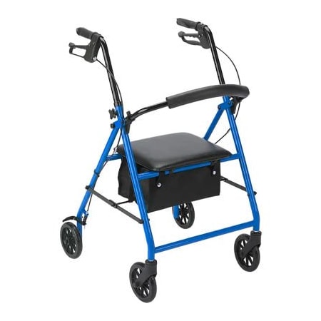 Dynarex Dynarex DynaGo Advantage Rollator, Blue 10206